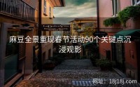 麻豆全景重现春节活动90个关键点沉浸观影