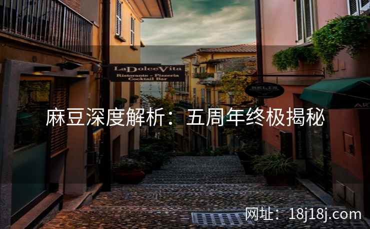 麻豆深度解析：五周年终极揭秘