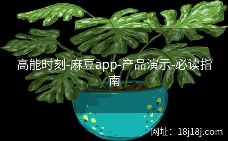 高能时刻-麻豆app-产品演示-必读指南