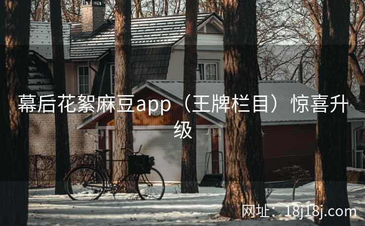 幕后花絮麻豆app（王牌栏目）惊喜升级